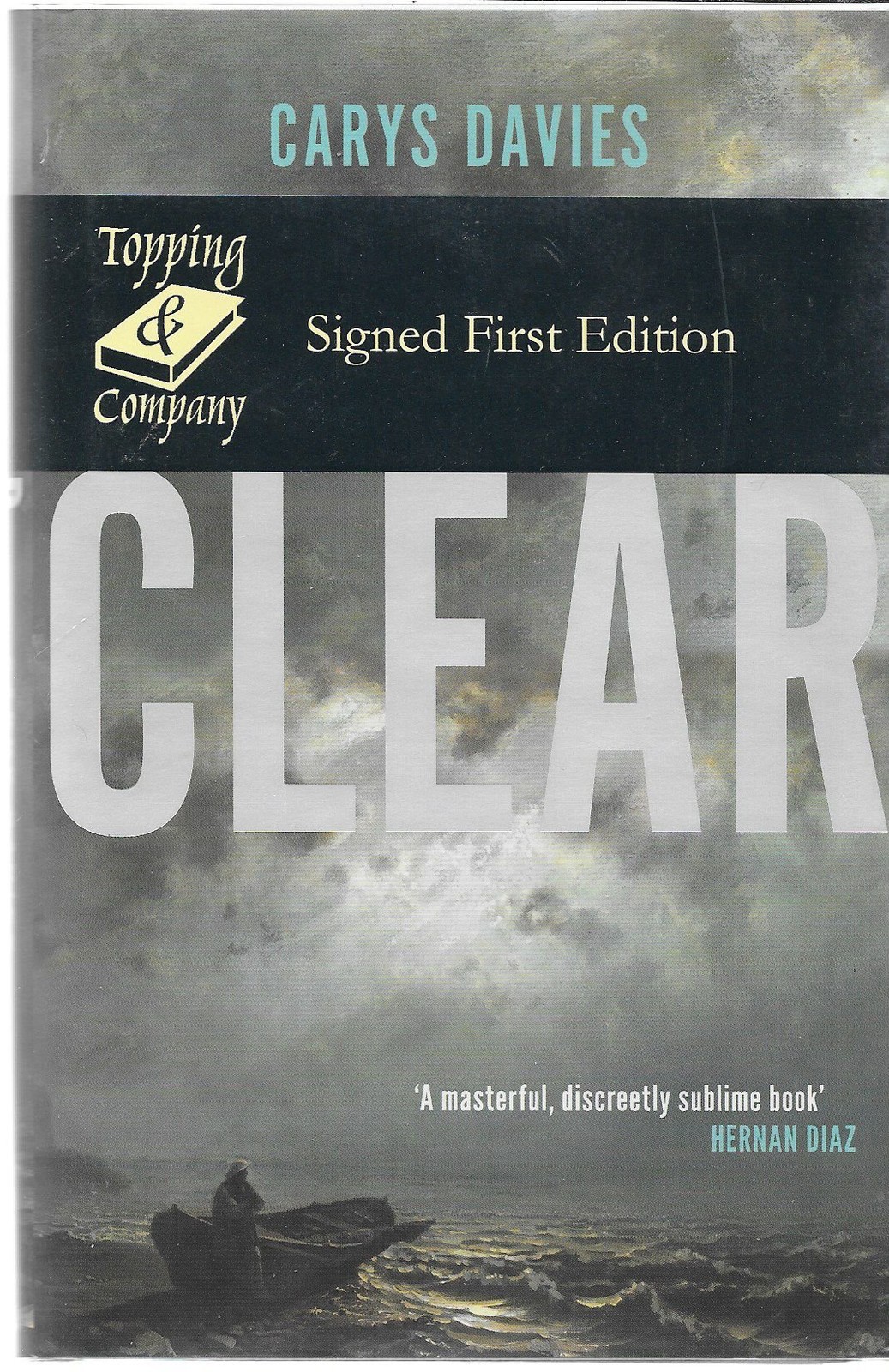 Clear by Carys Davis (Hbk 2024) SIGNED FIRST EDITION
