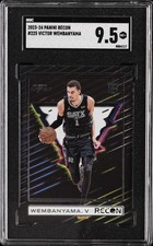 2023-24 PANINI RECON #225 VICTOR WEMBANYAMA ROOKIE RC SGC 9.5
