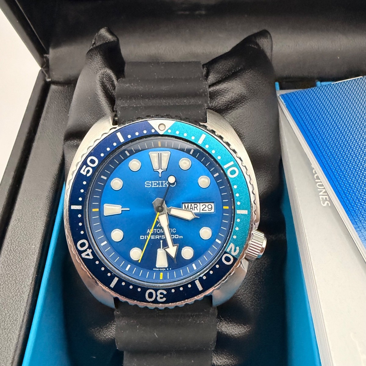 Seiko SRPB11K1 Turtle Blue Lagoon Limited Edition RARE | eBay