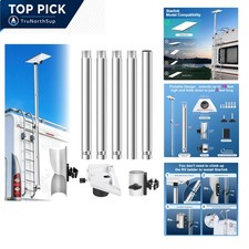 Starlink Mini Camper Mount RV Ladder Pole Mount Kit Aluminum Stainless Steel ...