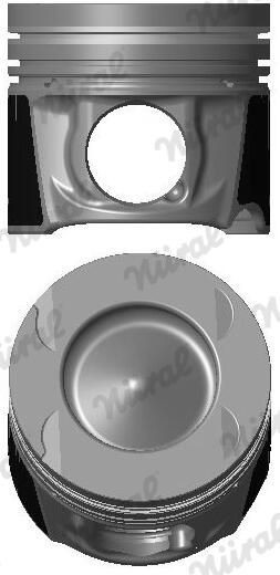 Piston NÜRAL 87-424900-00 avec canal de refroidissement OE 120A10010R
