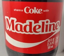 Share A Coke With Madeline 2025 Rare Coca Cola Bottle