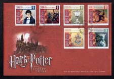 Isle of Man Harry Potter and the Goblet of Fire First Day Cover 2005 Douglas PM