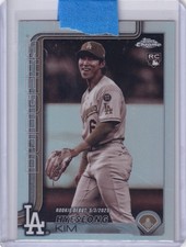 2025 Chrome Update Series - Hyeseong Kim (RC) Sepia Rookie Debut Dodgers