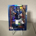 2025 Topps Chrome Football Jaxson Dart Blue Leather Refractor RC /150 SSP Rookie