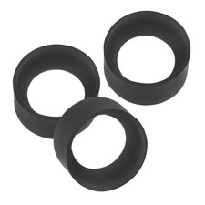 3PCS Microscope Eyepiece Cover: Eyepiece Eye Cup Guard Rubber Cover Scope