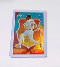 2025 Select Chandler Simpson RC Tie-Dye Prizm /25 PWE