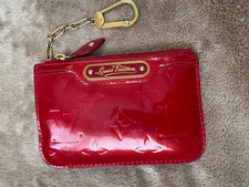Louis Vuitton Vernis Pochette Cles Key Pouch Coin Purse Key Holder