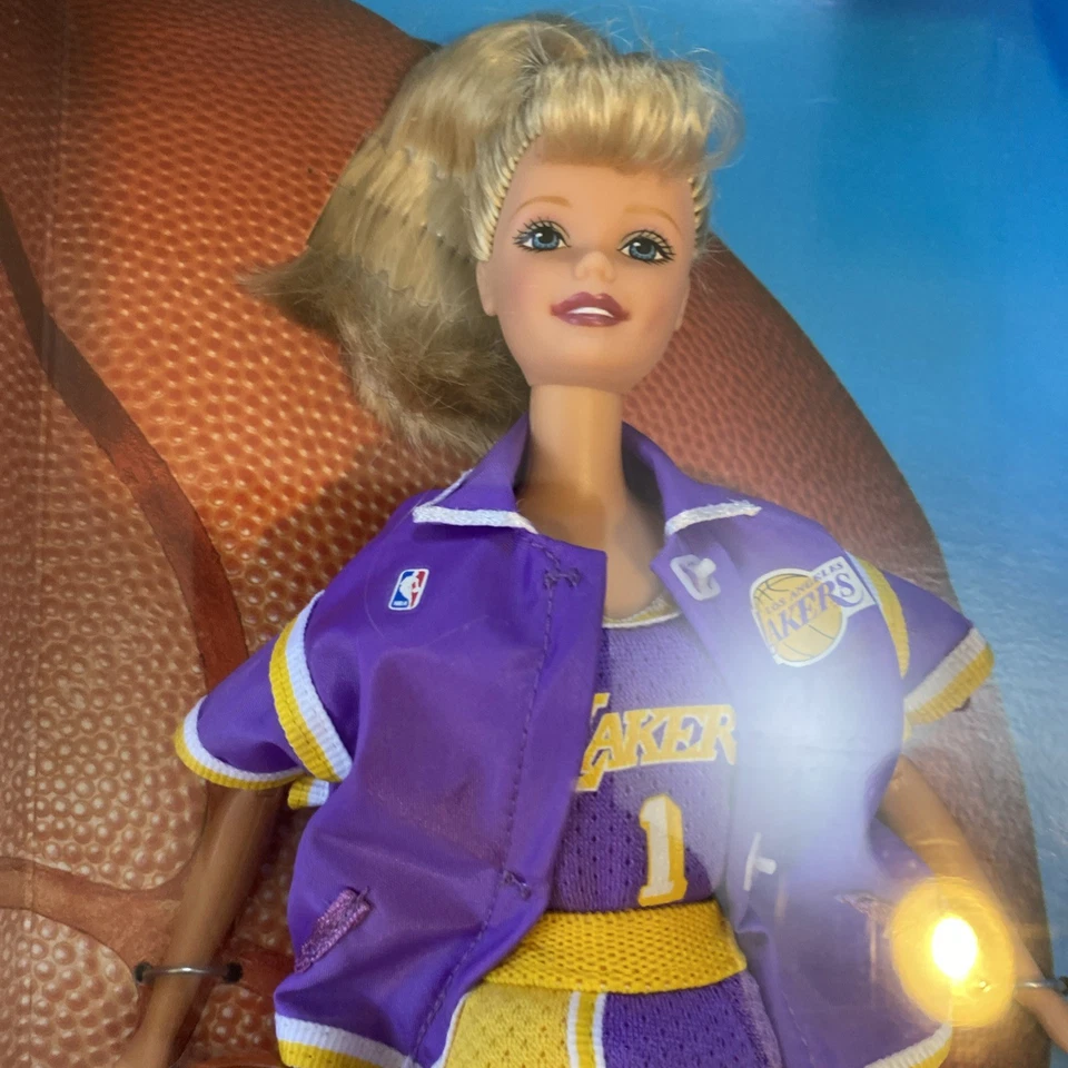 Barbie NBA  - Los Angeles Lakers - #20704,  NIB, Sealed, Free S/H - Image 2 of 4