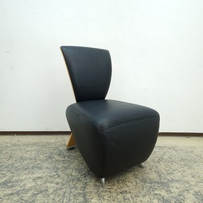 Dauphin Design Armchair ''Baby Bobo Chair'' Designer Armchair Real Leather...
