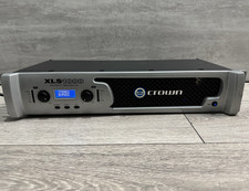 Crown XLS 1000 Two-Channel Professional High-Density Power Amplifier