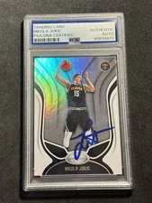 Nikola Jokic 2019-20 Panini Certified #100 Signed Auto Autograph PSA/DNA Nuggets