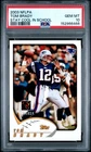 2003 NFLPA STAY COOL IN SCHOOL TOM BRADY PSA 10