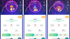  Shiny Lake Trio (Schillernd Seen-Trio) Pokem...