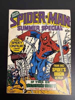 Spider-Man Summer Special #1 Marvel UK Comics Marvel 1979 selten
