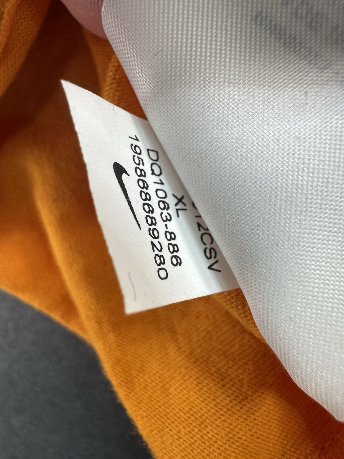 Nike Men's Transcend Festival T-Shirt Crew Neck Orange Size XL NEW DQ1063-886 thumbnail 9