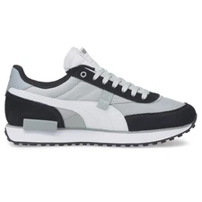 PUMA Future Rider Displaced Lace Up  Mens Grey Sneakers Casual Shoes 383148-06