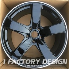 1pc Custom Classical 5 Spoke Style Wheels Rims For Porsche 911 991 Wide Body