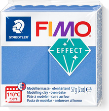 8010-31 FIMO Effect Oven-Hardening Polymer Modelling Clay - Metallic Blue (1 X 5