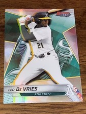 2025 Bowman’s Best Baseball Leo De Vries #TP-26 REFRACTOR Rare! Possible ROY?