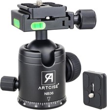 ARTCISE Tripod Ball Head Camera Tripod Ball Head Mount 36mm Diameter Ball ART...