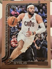 2025-26 Topps FLAGSHIP NBA - Cleveland Cavaliers Max Strus Gold 1768/2025 #84
