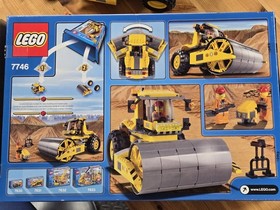LEGO City 7746 Single Drum Roller 100% Complete w/Box & Manual