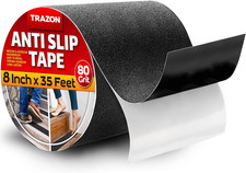 Heavy Duty Grip Tape 8x35ft Anti Slip Stair Tread Non Skid Waterproof Roll