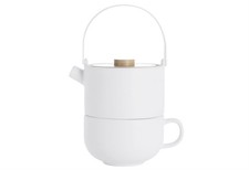 BREDEMEIJER Teekanne Tea for one Umea 0,5 Liter weiß