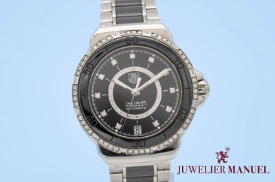 TAG Heuer Formula 1 Lady Factory Diamonds Stainless Steel Automatic 37mm