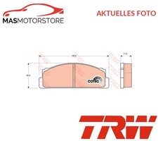 SATZ BREMSBELÄGE BREMSKLÖTZE VORNE TRW GDB106 P NEU OE QUALITÄT