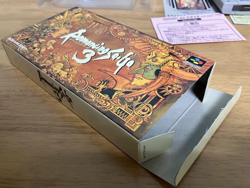 Romancing SaGa 3 SNES Japan Boxed Complete Good Condition - Picture 4 of 7