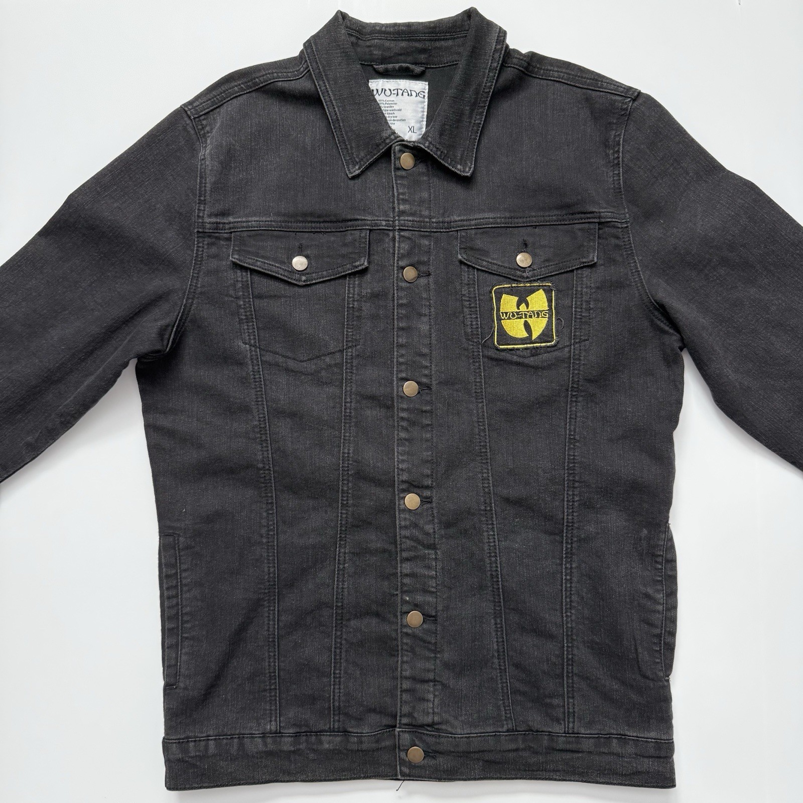 🔴Wu-Tang Denim Jacket Size XL Wu-Tang Forever Rza Gz… - Gem