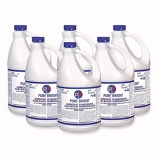 Pure Bright BLEACH6 1 gal Bottle Liquid Germicidal Bleach 6/CT New