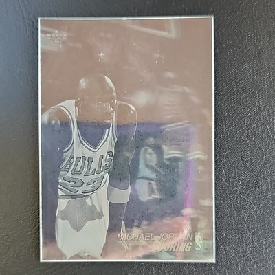 Upper Deck 1991 Award Winners Insert Michael Jordan Scoring #AW1 Chicago Bulls