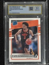 Panini 2021-22 Chronicles DP Cade Cunningham #26 Donruss Rated Rookie CGA 10