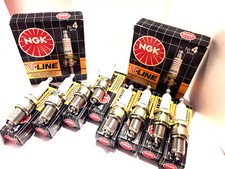 8 Zündkerzen NGK Vline  passend  für  Golf 1, Jetta 1 /Stk=2,50€/für 2 Wechsel