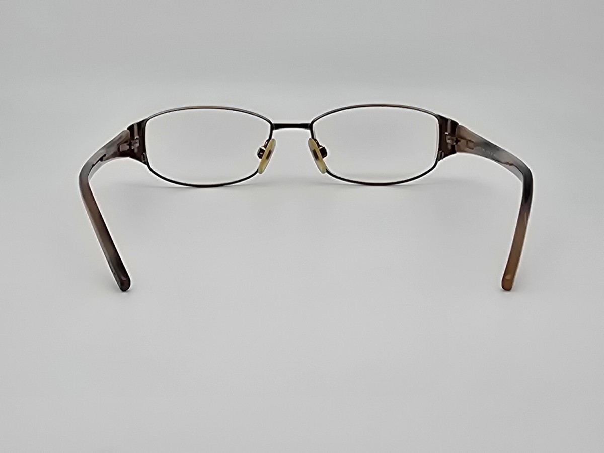 Morel Lightec 6381L MB 612 Gold Horn Eyeglasses Frame w  display picture 1