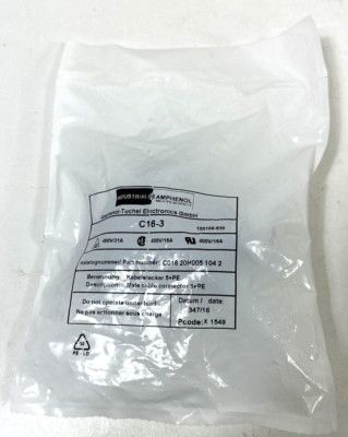 Amphenol C16-3, C016 20H005 104 2, C01620H0051042 Tuchel Kabelstecker