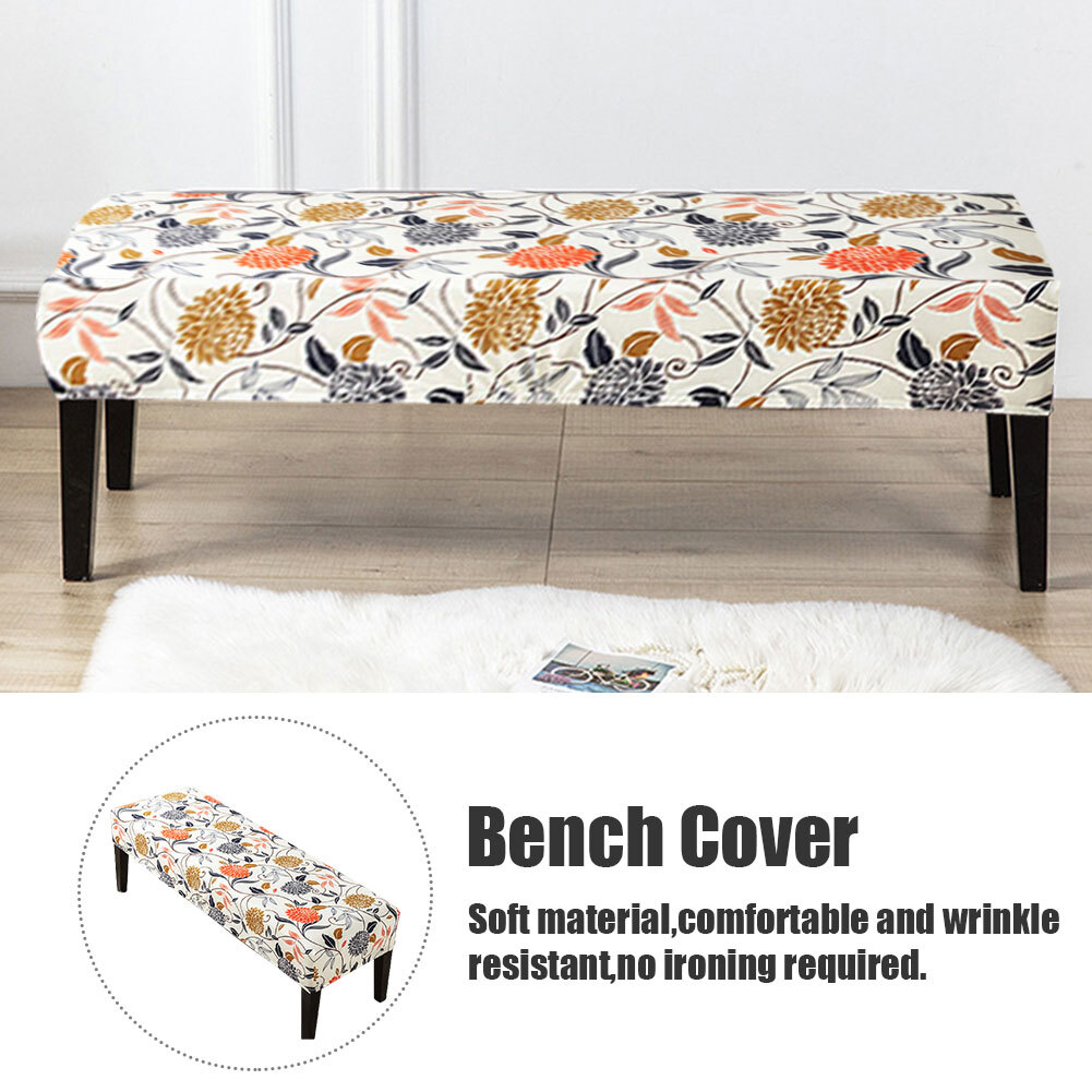 Kitchen Bench Cover Removable Stretch Furniture Protector Practical