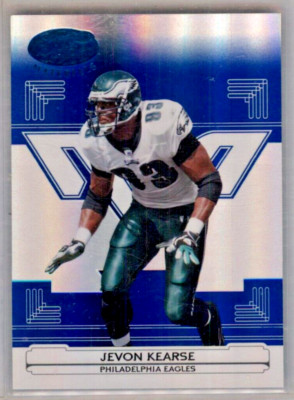 2006 Leaf Certified Materials Mirror Blue Jevon Kearse #113 18/50 EAGLES