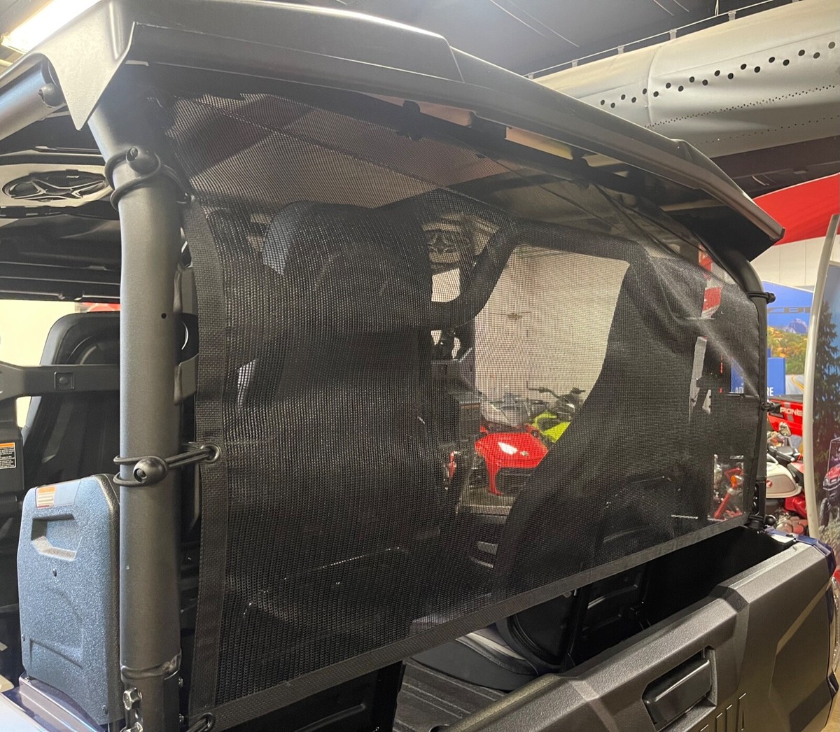Yamaha Wolverine Rmax 4 Rear Dust Net | eBay