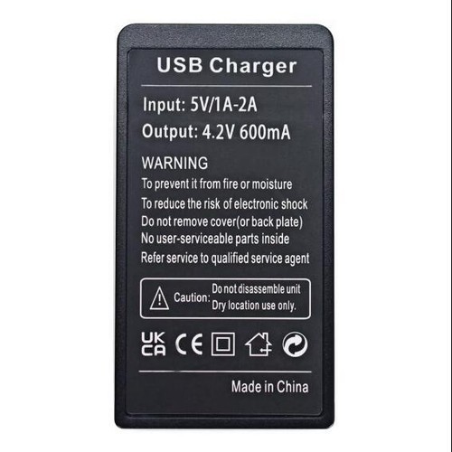 USB Charger For Sony NP-BX1 Cyber-shot DSC-HX60 DSC-HX50V HDR-AS15 HDR-AS30V NEW - Picture 3 of 7