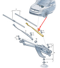 Balais d'essuie-glace Volkswagen CADDY