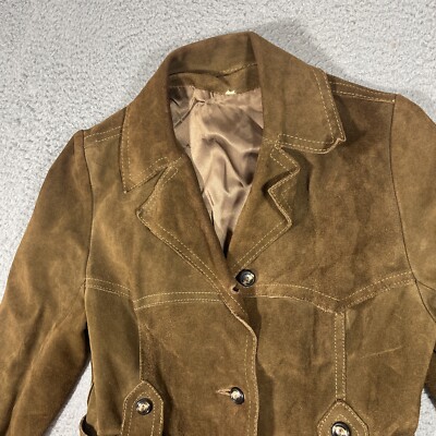 ジャケット・アウター 70s Vintage Suede P/O Western Jacket VINTAGE 70S FRINGE SUEDE LEATHER JACKET SIZE 10 BOHO WESTERN
