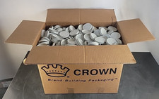 1300x 63/400 White Mason Jar Lids Plastisol Liner Continuous Thread (1300/Case)