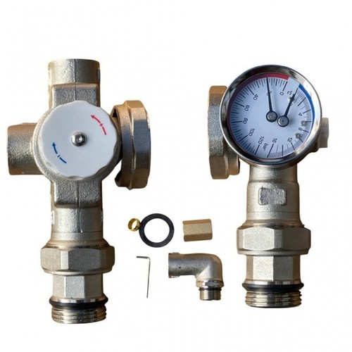 Wassermischer Fußbodenheizungspumpe Mischventil funktioniert mit Wilo oder Grundfos - Bild 2 von 3