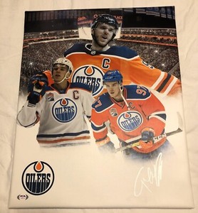 connor mcdavid signed jersey ebay