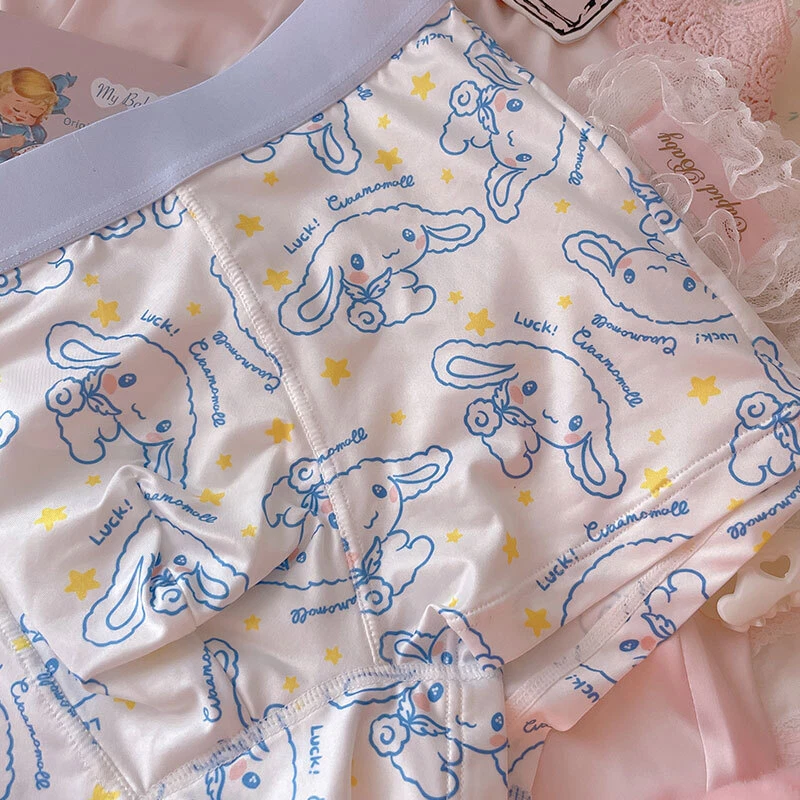 Calzoncillos japoneses de dibujos animados pareja ropa interior lindos bragas calzoncillos nuevos  Foto 2 de 4