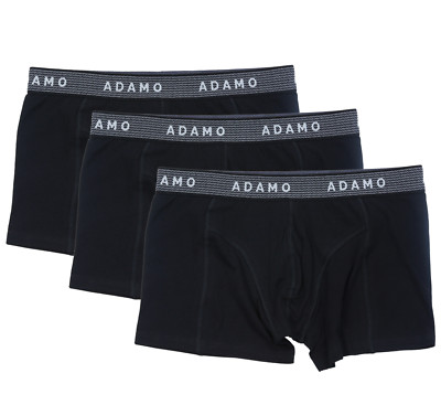 ADAMO 3er PACK ÜBERGRÖßE XXL/8 bis 8XL/20 UNTERWÄSCHE SCHWARZ '' JERRY '' 